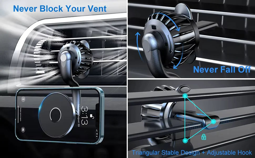 MagLock™ 360° Magnetic Car Mount