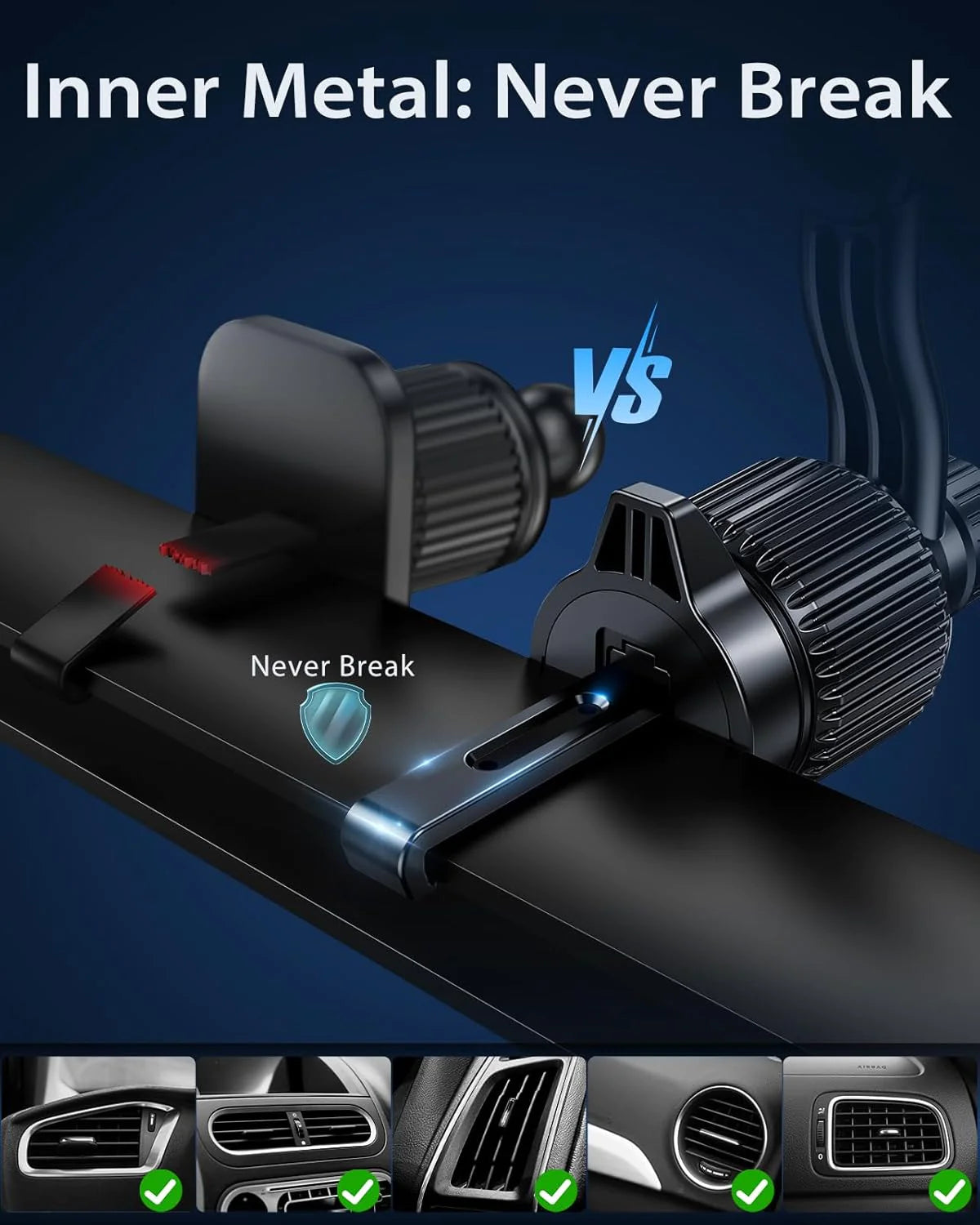 MagLock™ 360° Magnetic Car Mount